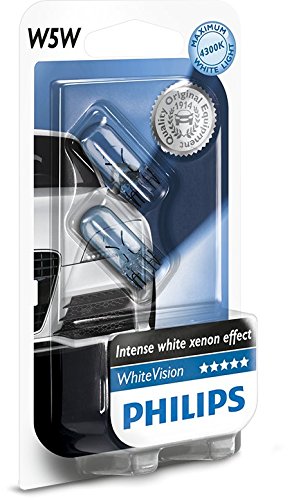 Ampoules de veilleuse avant Philips W5W White Vision - RENEGADE G2 -