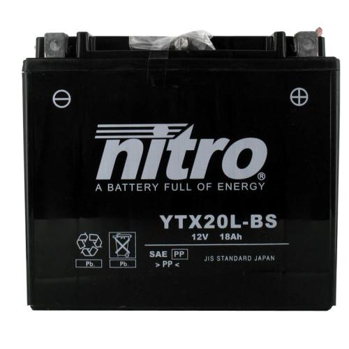 Batterie Nitro YTX20L-BS - 660 GRIZZLY -