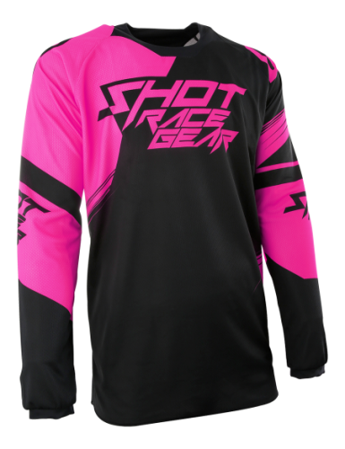 Maillot Shot Contact Claw Néon Rose 2017